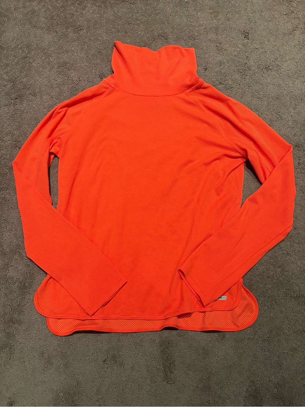 Athletic Works Bright Orange Men’s Turtleneck Sweater